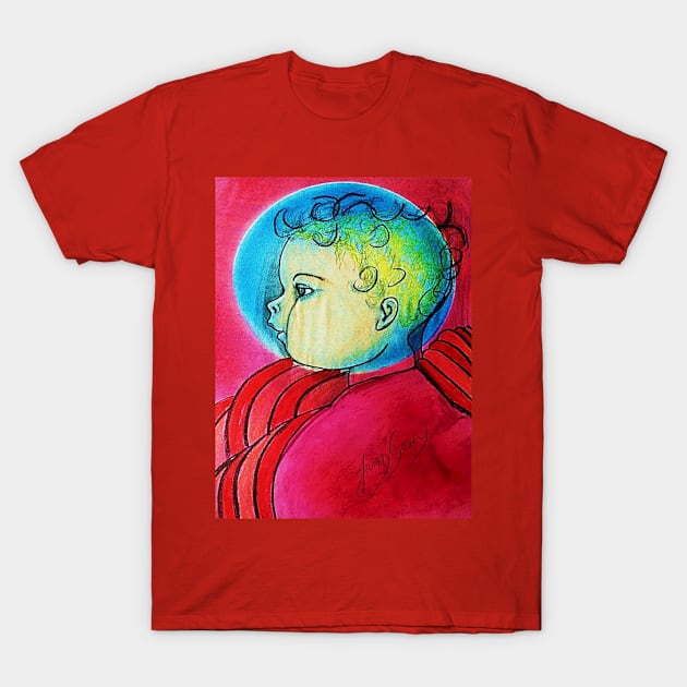 RETRATO 6 T-Shirt by JUANGOMY